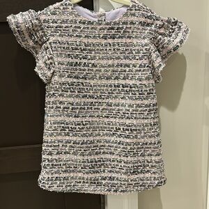 NEW Janie & Jack Shimmer Boucle Ruffle Sleeve
Dress Size 3